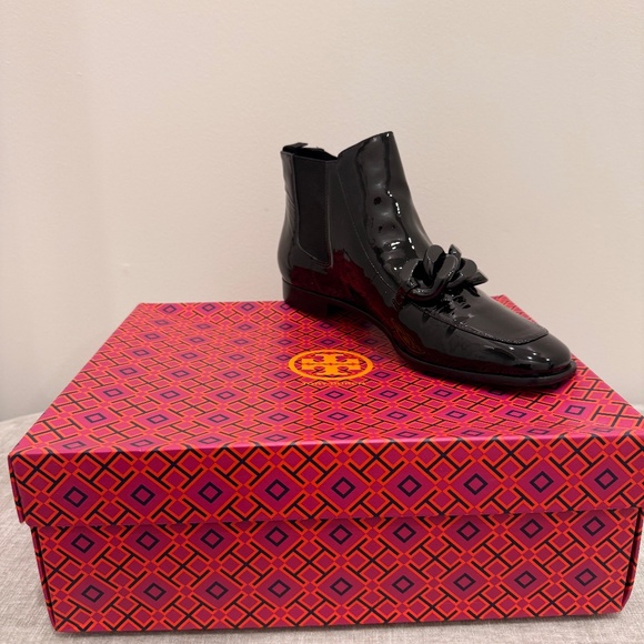 Tory Burch Leather Booties - Picture 2 of 4